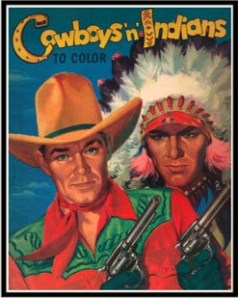 Cowboys-n-Indians coloring book